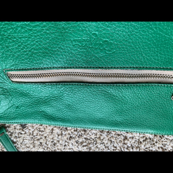 One of a kind real leather crossbody purse - Picture 3 of 5